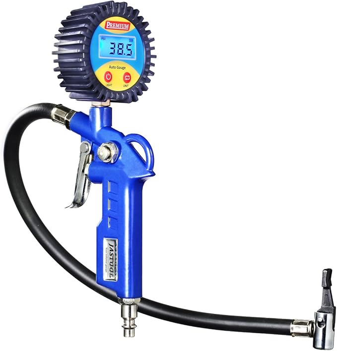 Jastool 150psi Tire Inflator Gauge with Digital Tire Gauge