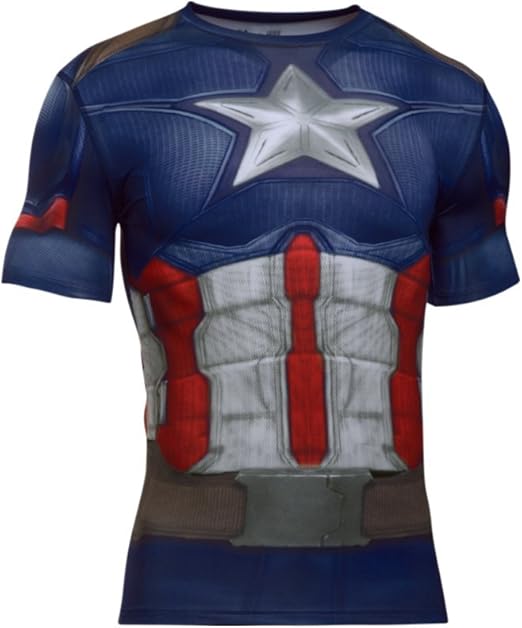 captain america under armour t shirt