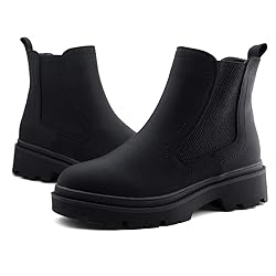 JABASIC Women Lycra Chelsea Boots Low Heel Elastic