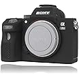 Easy Hood Camera Case for Sony Alpha a7III a7 III a7R III a7RIII ILCE-7RM3 a73 a7R3 a7R Mark III Soft Silicone Rubber Protective Body Housing Case Skin Camera Protector Cover (Black)
