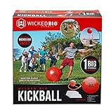 Wicked Big Sports Kickball-Supersized Kickball Outdoor Sport Tailgate Backyard Beach Game Fun for All