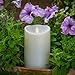 Luminara Outdoor Flameless Candle: Plastic Finish, Unscented Moving Flame Candle with Timer (5