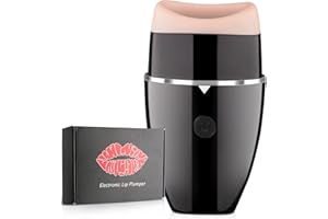 Lip Plumper, NEWKEY Lips Enhancer Plumper Device - Electric Lip Suction Plumper Tool Lips Silicone Natural Pout Mouth Tool Se