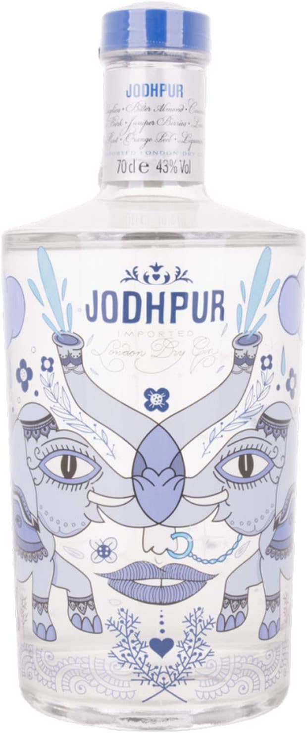 Jodhpur London Dry Gin Special Edition 43,00% 0.7 l.