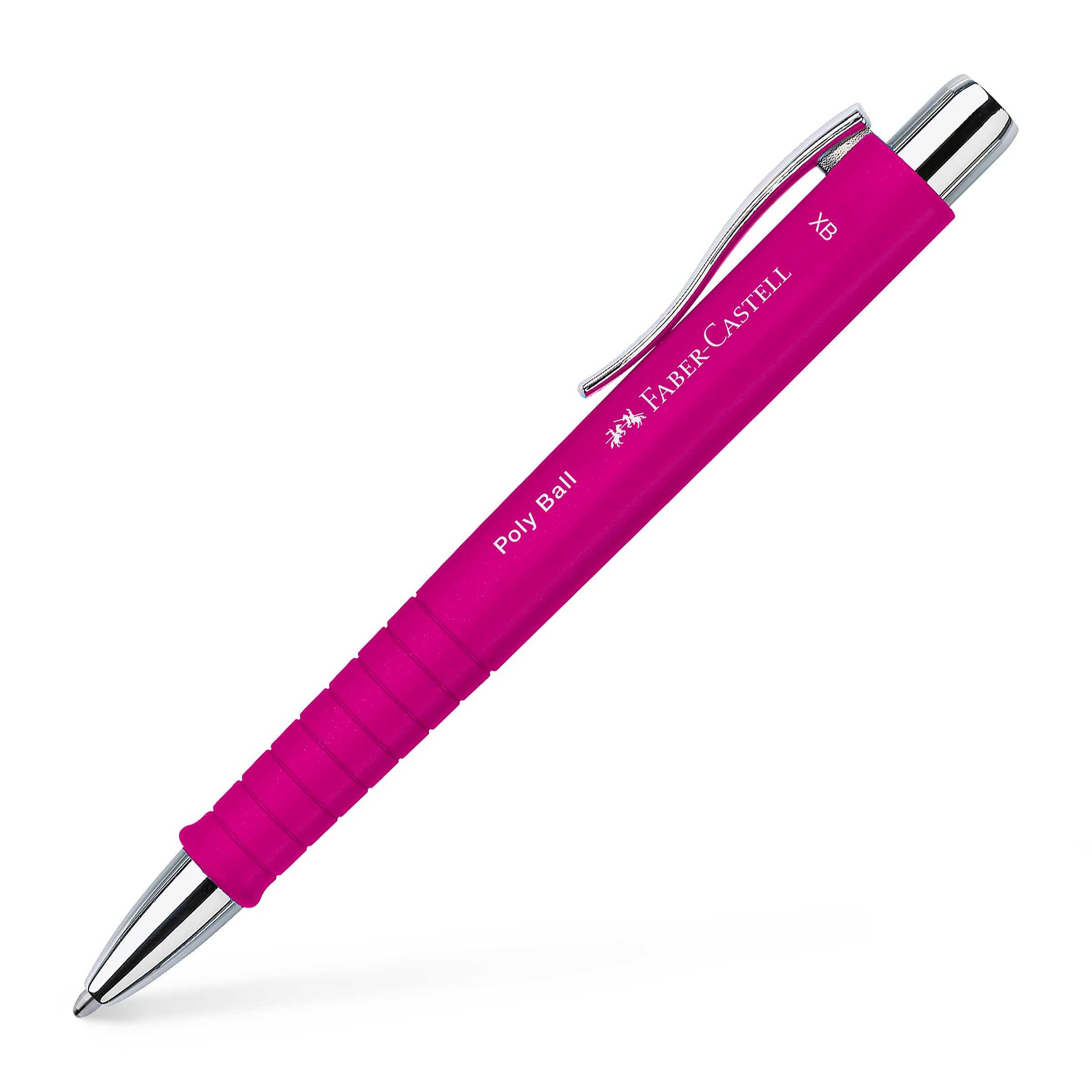 Faber-Castell Polyball XB Ballpoint Pen - Pink
