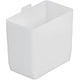 Akro-Mils 30101 Plastic Bin Cup Storage for Sorting Small Parts In Shelf Bins, (2-Inch x 3-1/4-Inch x 3-Inch), White, Case of 48