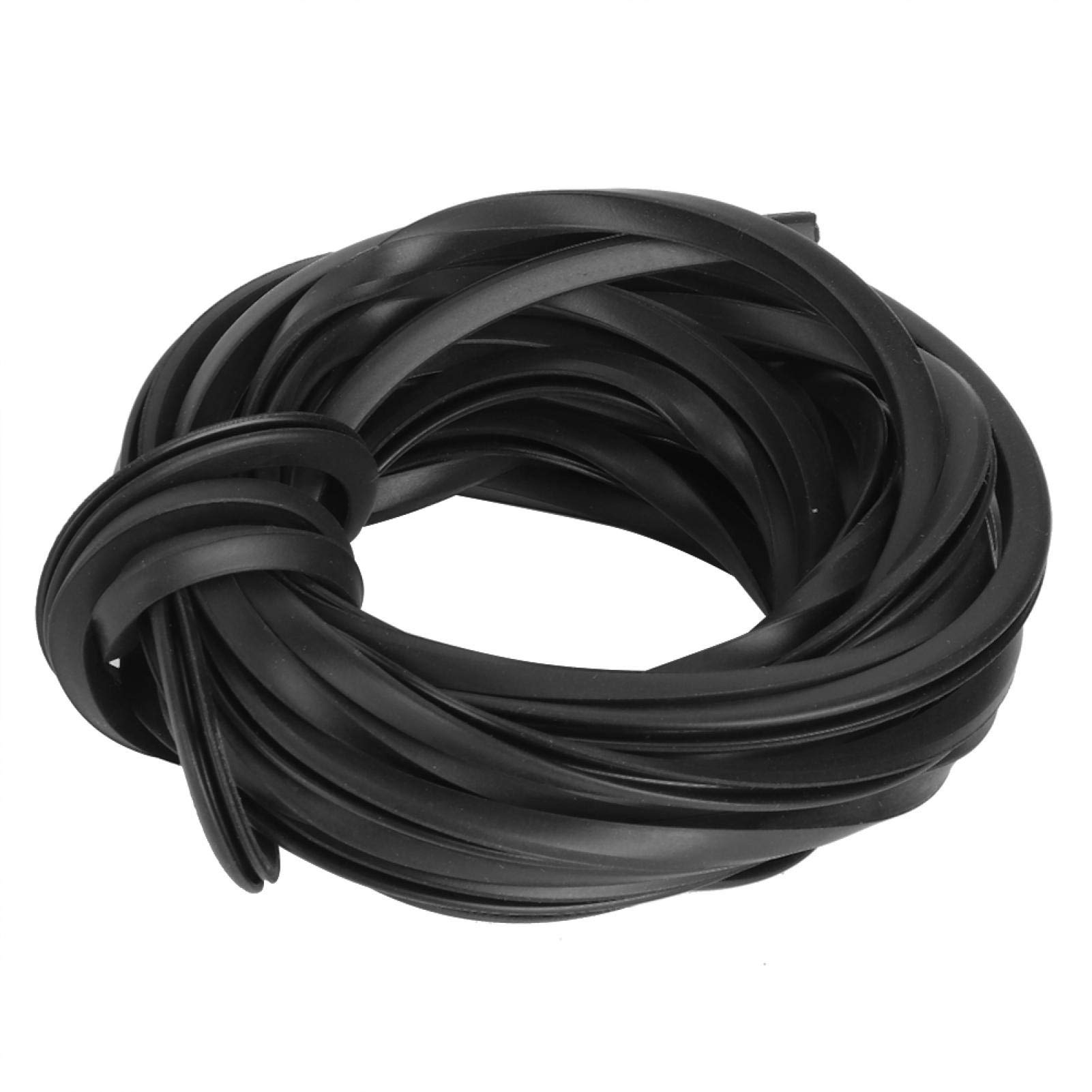 Uxsiya Greenhouse Glazing,Roll in Sealing Rubber Line Cable Universal with Rubber Material for Glass Sealing for Window for Greenhouse(4 Meter)