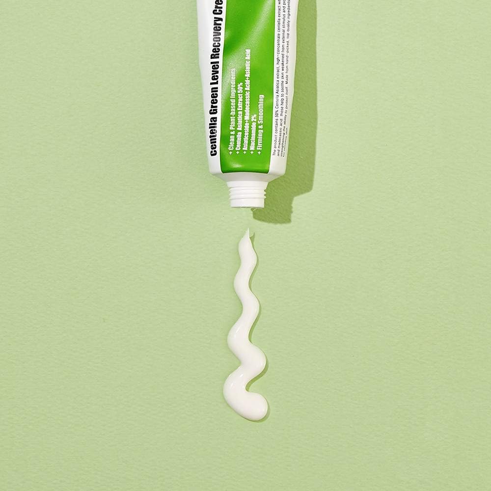 PURITO, Centella Green Level Recovery Cream 50ml/ 1.7 fl.oz Cica face cream, Sensitive skin, Age Spots, Skin Tone, Firming, soothing - Image 5