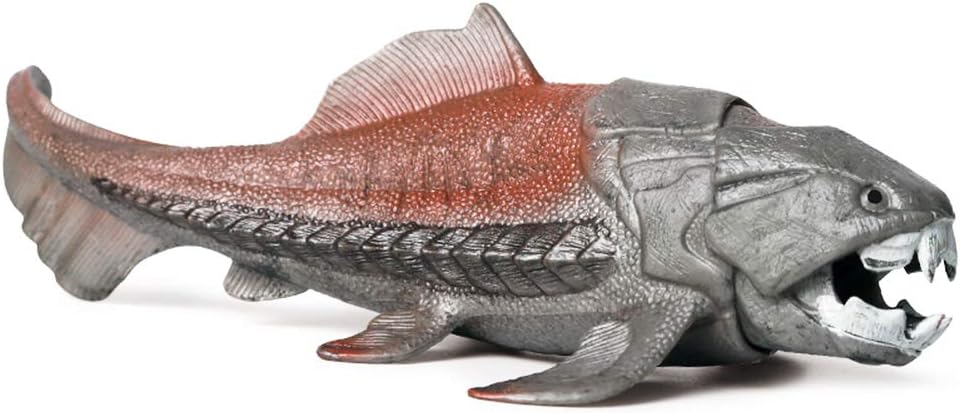 Fantarea Sea Animal World Animal Figures Desktop Decoration Imitation Ornament Animal Model Toys Gifts for Kid Children (Dunkleosteus)