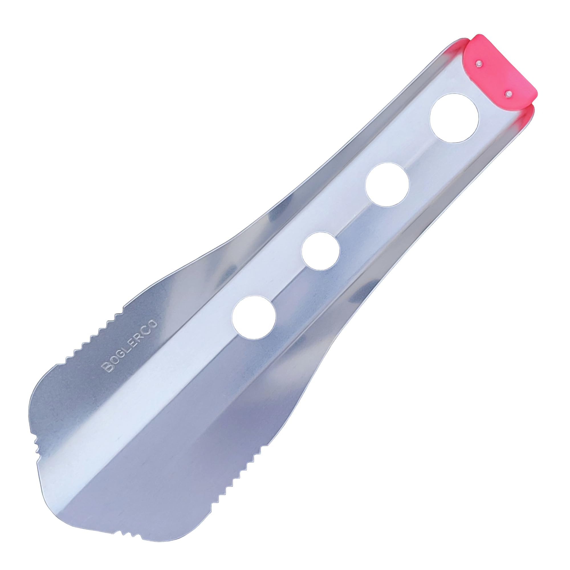 BoglerCo Ultralight Backpacking Trowel, 0.48 oz (13.5g) (Pink) — image 1