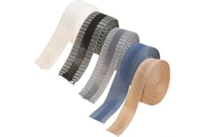 Pants Mouth Paste Tape with Rubber Strip 200cm for Effective Trouser Edge Repair and Shortening with Stable Hold (Beige)