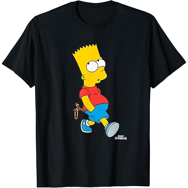 Amazon.com: The Simpsons Lisa Loser C2 T-Shirt : Clothing