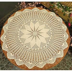 round table 13.99 Handmade Amazon.com: Round New Laivigo Lace Table Crochet