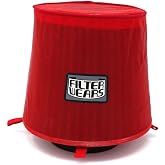 FILTERWEARS F154R Universal Water Repellent Cold Air Intake Pre-Filter - Large