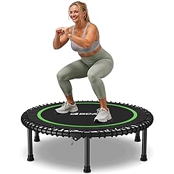 BCAN 40" Adult Fitness Trampoline with Durable