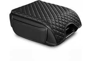 Console Armrest Cover for Ford F-150 2021-2026, Work-Surface Console Only — Armrest Lid Protector & Center Console Cushion, W