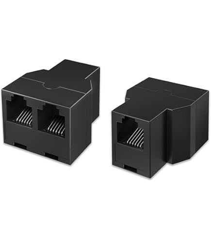 RiteAV BNC Silver Keystone Jack Coupler Female Black