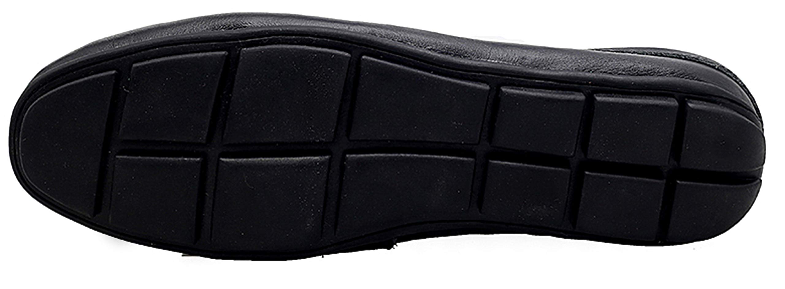 Go Tour Mens Mules Clog Slippers Breathable Punching Leather Slip on Shoes Casual Loafers