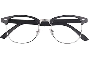 GQUEEN Fake Non Prescription Glasses Clear Lens for Women Men Oversized Frame UV400 Protection, 201581