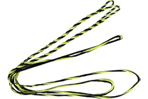 DEERACE D97 Handmade Flemish Twist Fast Flight Bow String Replacement Bowstring for Traditional Longbow Recurve Bow