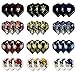 Gallop Chic Darts Flight, 48 Pcs Skull Flights, Standard and Durable PET Dart Feather, Perfect Accessories Equipment Supplies for Soft/Steel Tip Dart Games