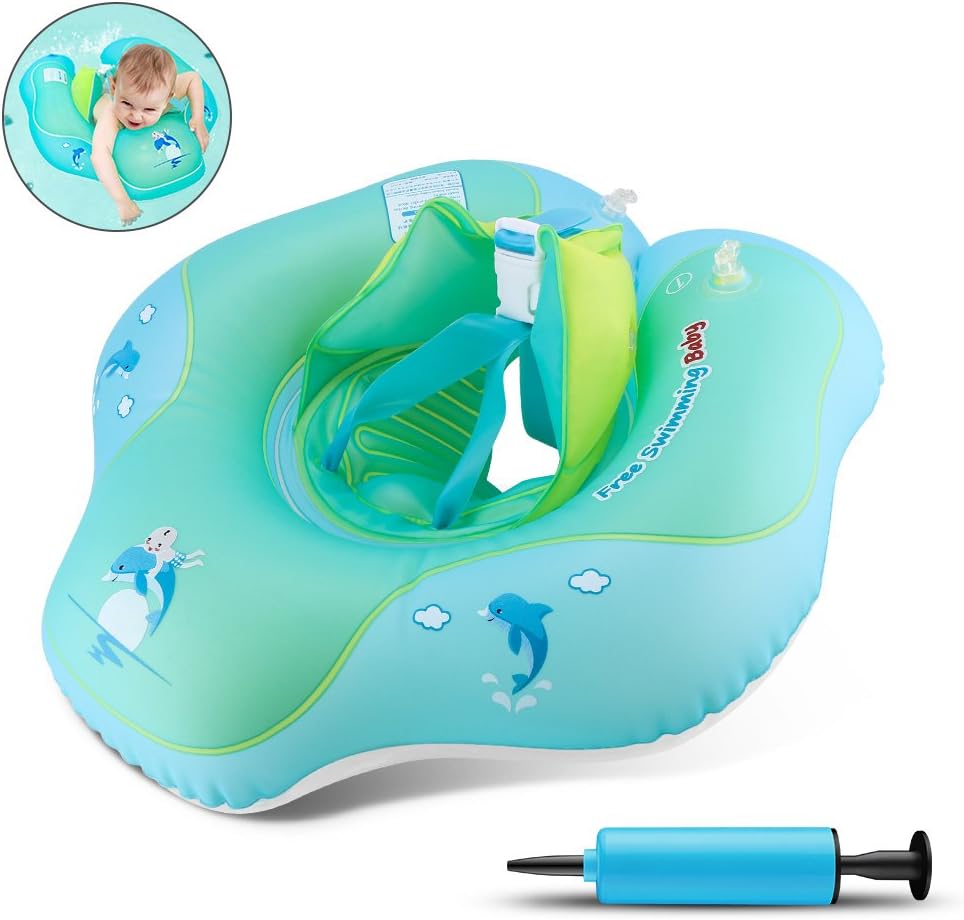 Komake Baby Inflatable Swimming Float, Baby Swim Float
