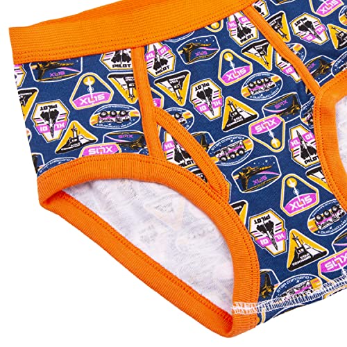 Disney Boys' Pixar’s Buzz Lightyear Underwear Multipacks With Zurg And Zyclops In Sizes 4, 6, 8