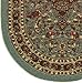 Machine Washable Medallion Oriental Design Non-Slip Rubberback 2x5 Traditional Runner Rug for Hallway, Entryway, Kitchen, Bedroom, Bathroom, 20