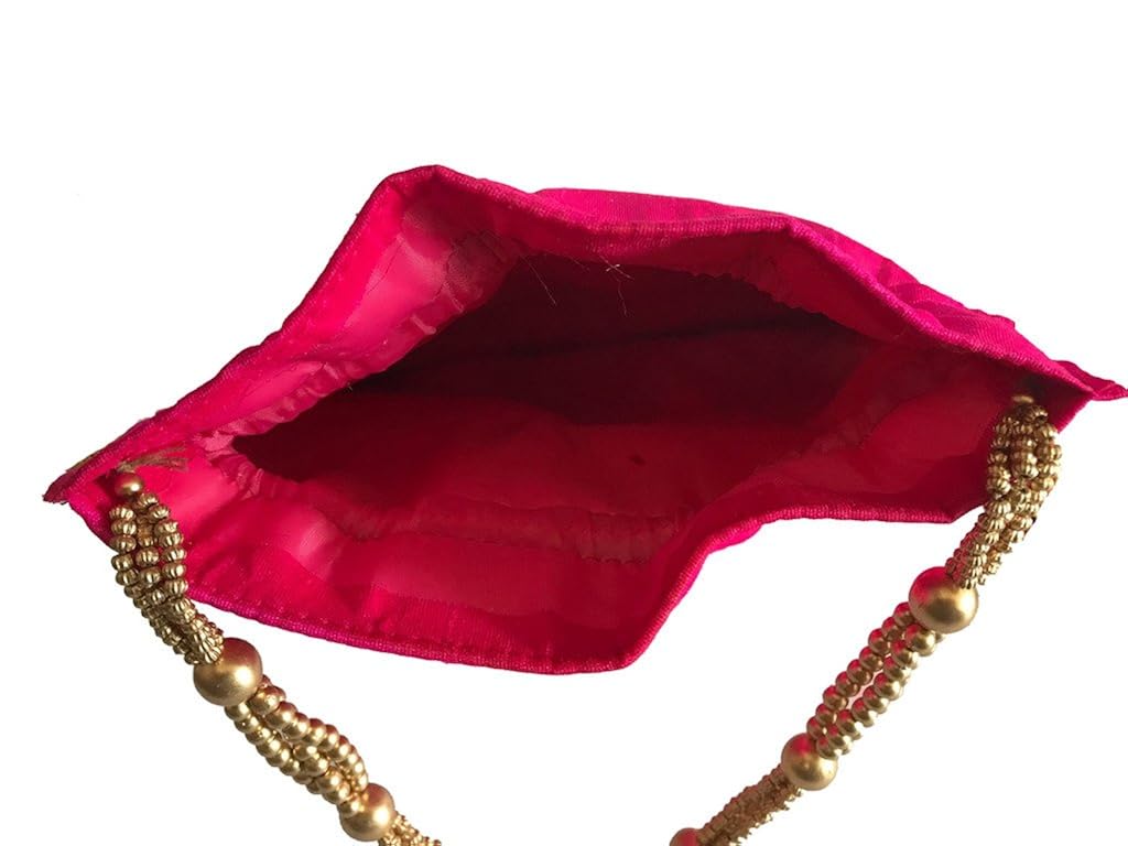 generic women's fancy designer potli pink wi-59-po-pnk