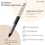 Surcotto Gel Ink Pens 12 Pack 0.5mm Black Ultra-Fast Drying Smooth Writing view 2