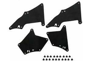 EIOFEVY Splash Shield Fender Liner Apron Seal Mud Flaps Flares Left Right Front Rear Strong Quality Rubber 20032009 5388635020 BIKEET206