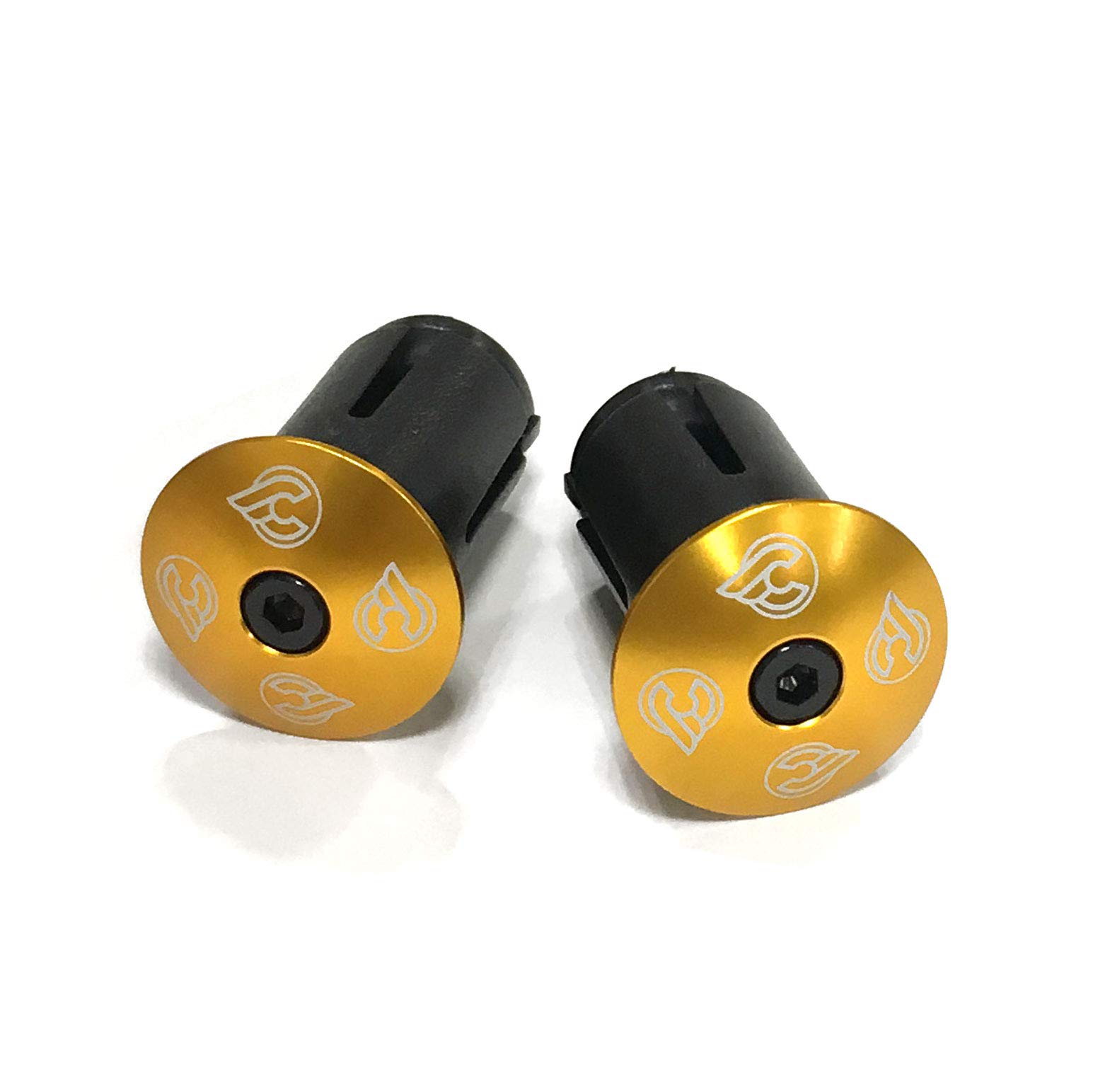Cinelli Bar End Expander Plugs, Gold, Universal