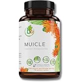 Muicle Capsules Forte &ndash; 90 Count(1200 mg per Serving) Justicia Spicigera(Mexican Honeysuckle,Firecracker Bush, Moyotli)Natural Herbal Dietary Supplement,100% Natural,Vegan&ndash; Made in USA&ndash; by BexpertsUSA