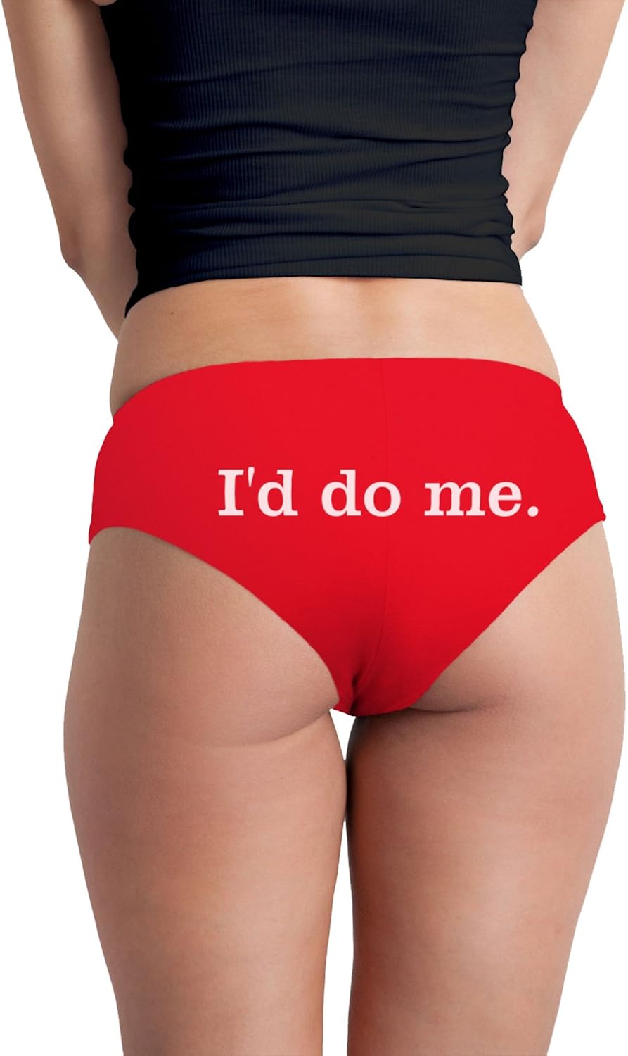 I'd Do Me Funny Women's Boyshort Underwear Panties: Clothing
