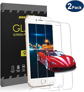 Nonzers 2 Pieces Verre Trempe Pour Iphone 6s Iphone 6 2 5 D