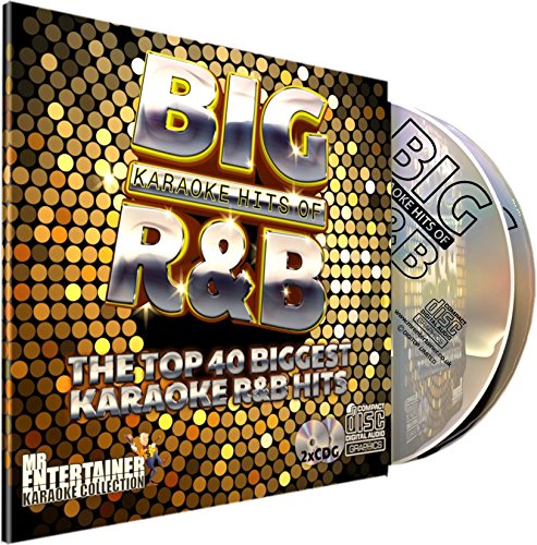 Mr Entertainer Big Karaoke Hits of R&B - Double CD+G (CDG) Pack. 40 Top Songs