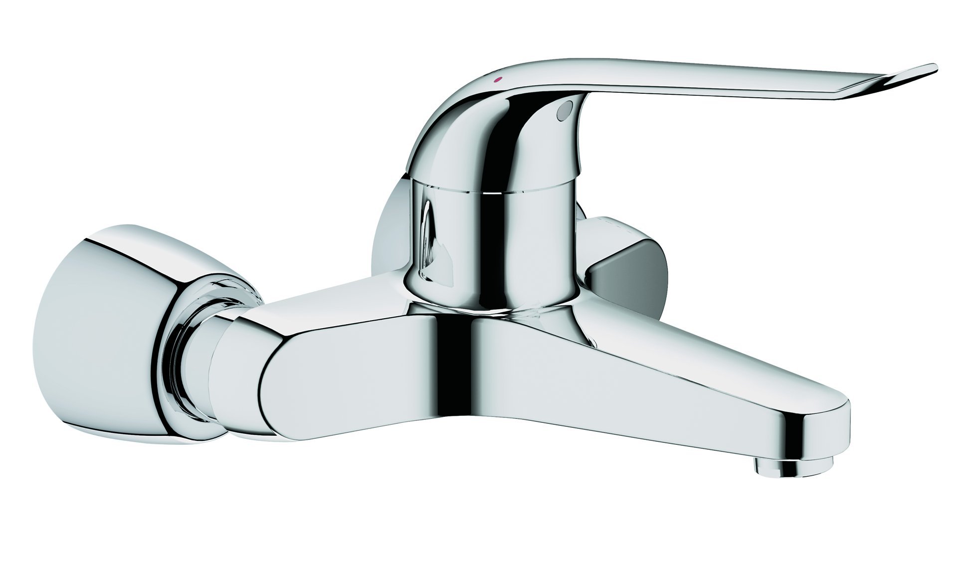GROHE 32779000 Euroeco Special Basin Mixer Tap, Wall Mounted