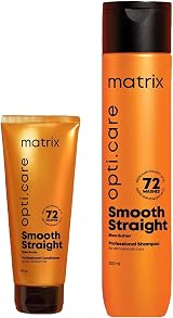 Matrix OptiCare Smooth Straight Shampoo 350ml Conditioner 196gm Dry Damaged view 1