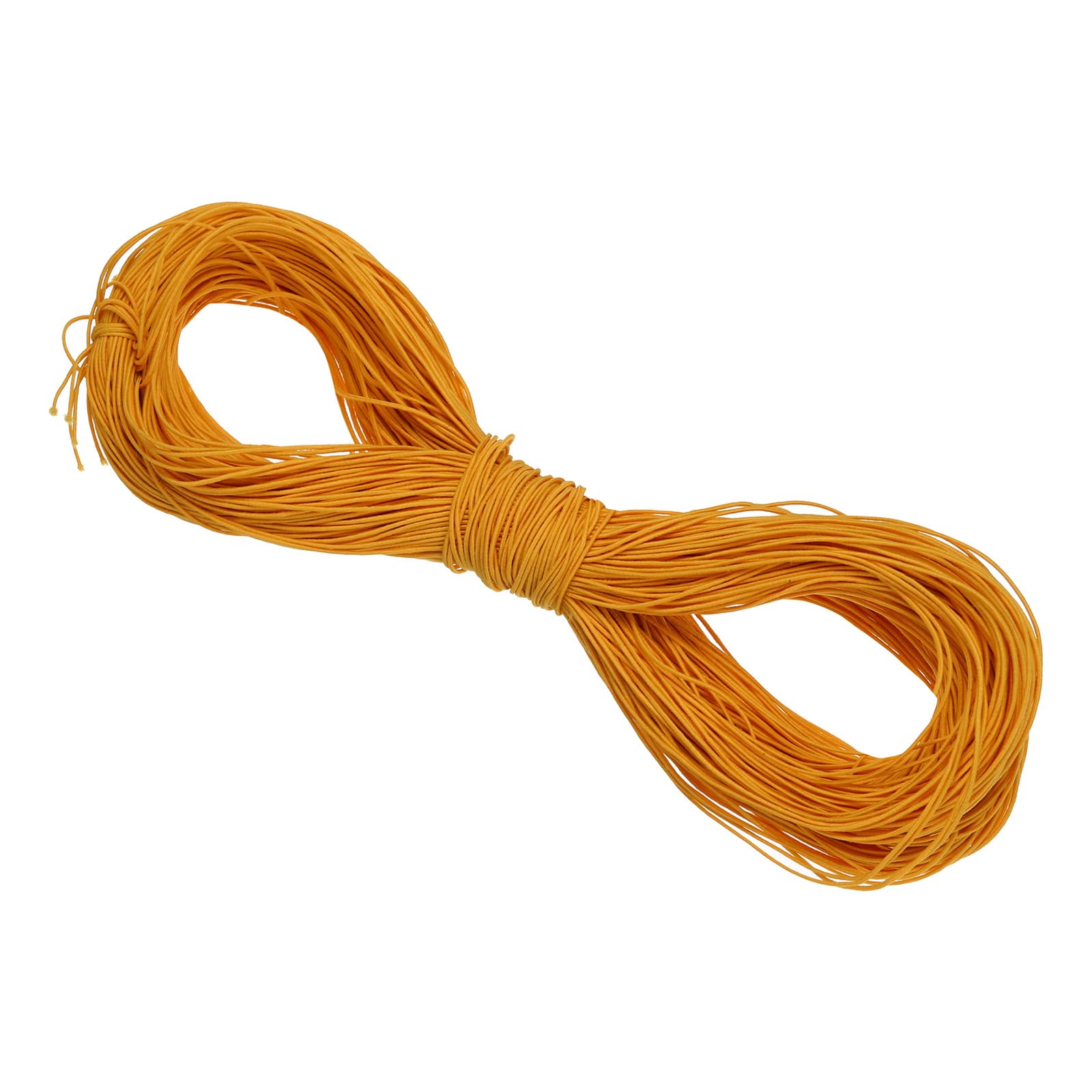 PATIKIL 109 Yards(100m) Bungee Cord Elastic Cord Heavy Stretch String Rope 1mm for Crafting DIY Sewing Hook Straps Camping Tie Down Strap, Gold