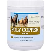 SmartPak Poly Copper, 1 lb, 150 Servings | Equine Horse Coat Supplements for Skin | Vitamins &amp; Minerals Supplements for Horses Bones and Metabolism