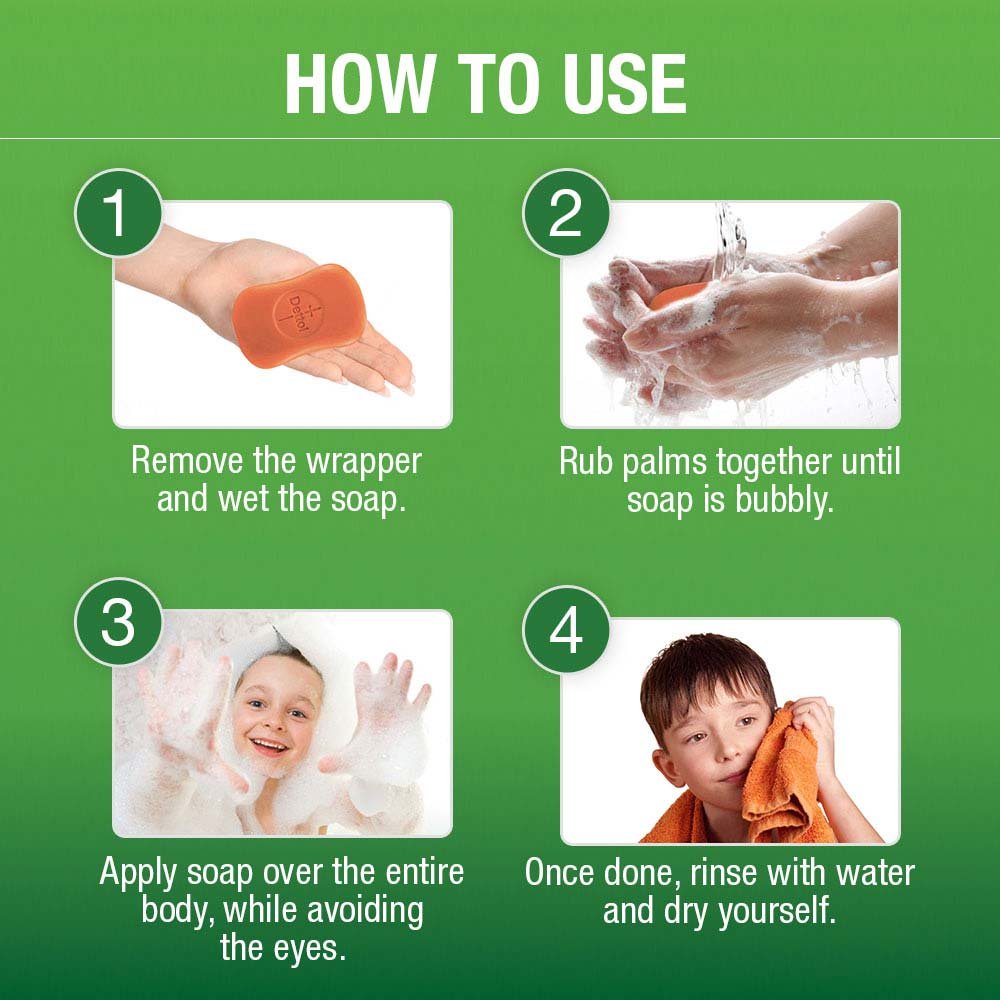 dettol skincare soap 125g price