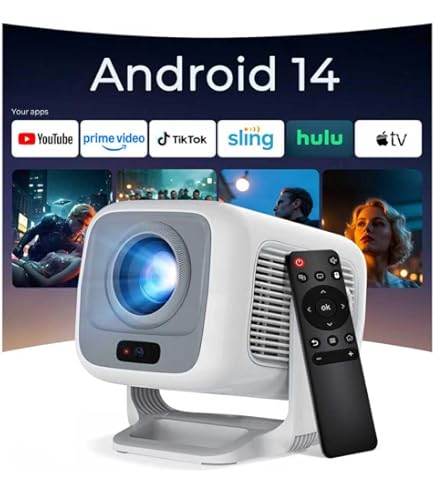 Amazon.com: Emotn N1 Smart Projector, Native 1080P, Portable