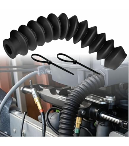 Universal Firewall Boot Cable Boot Motor Well, 2 PCS, Boat Marine
