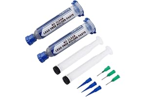 WIVIE Sn42/Bi58 Lead-Free Solder Paste, 138℃ Melting Point, T4 Particle (60g)