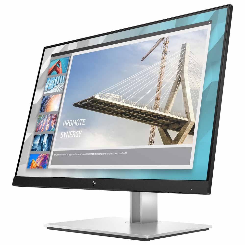 HP E24i G4 24inch IPS WUXGA E-Series E24i G4, 61 cm, W125917111 (E-Series E24i G4, 61 cm (24), 1920 x 1200 Pixels, WUXGA, 5 ms, Black, Silver)