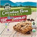 Cascadian Farm Organic Oats and Chocolate Soft Baked Squares, 6 Count