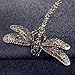New Charming Jewelry Women's Vintage Noble Dragonfly Crystal Scarf Pin Brooches