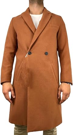 Choice Cappotto Corona Felice Color Ruggine Amazon It Abbigliamento