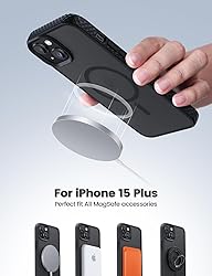Magnetic Case for iPhone15 Plus, Fits for Magsafe