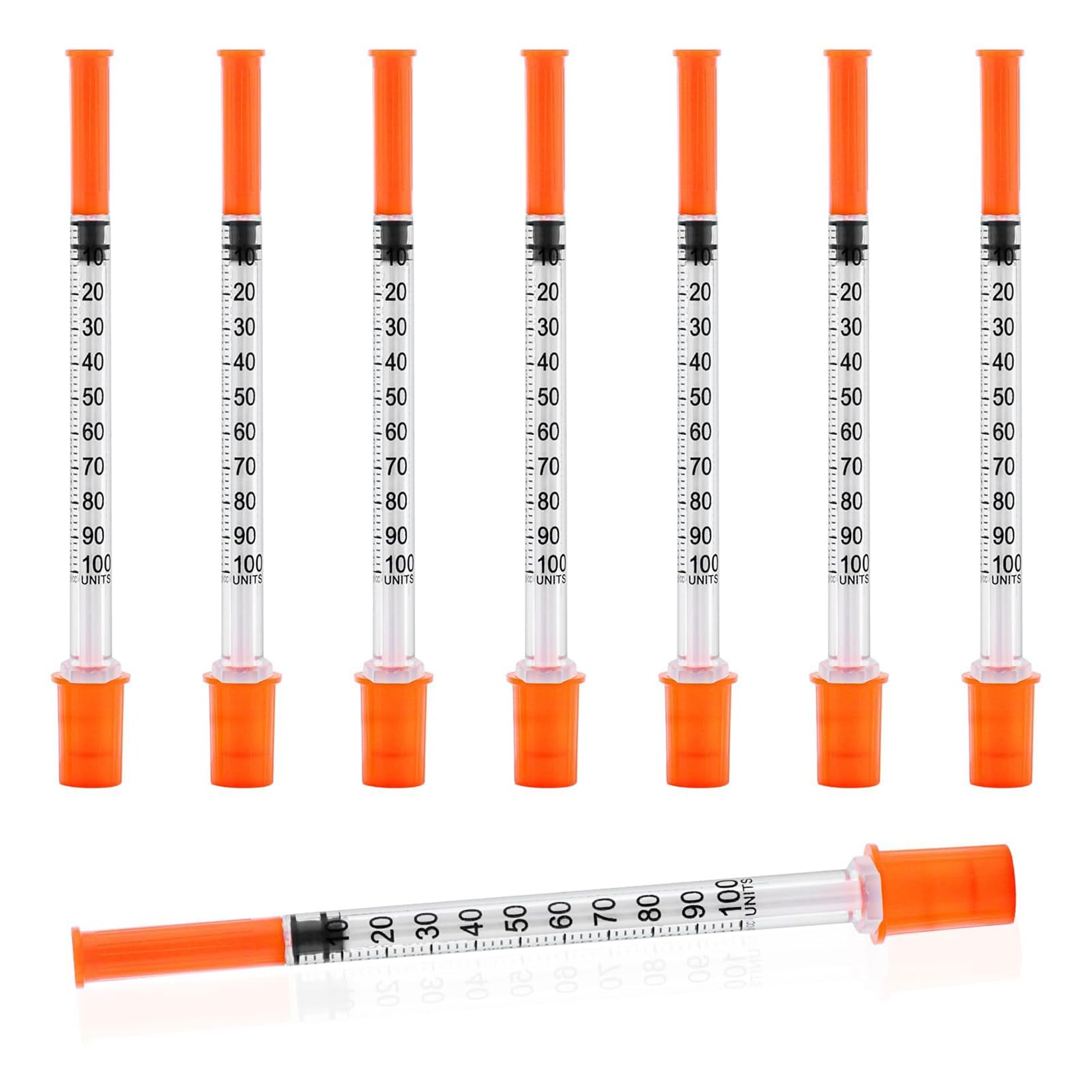 Photo 1 of 1ml Syringe with 30Ga 1/2in Needle, Individually Wrapped, Pack of 100